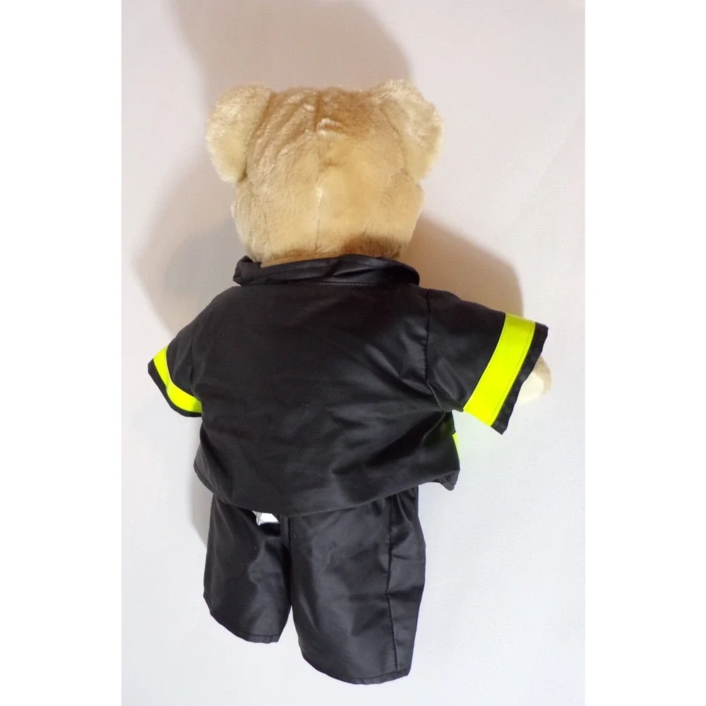 Build A Bear Workshop Teddy Bear with Fireman Uniform 17”